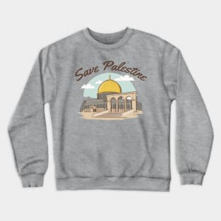 Free Palestine Crewneck Sweatshirt